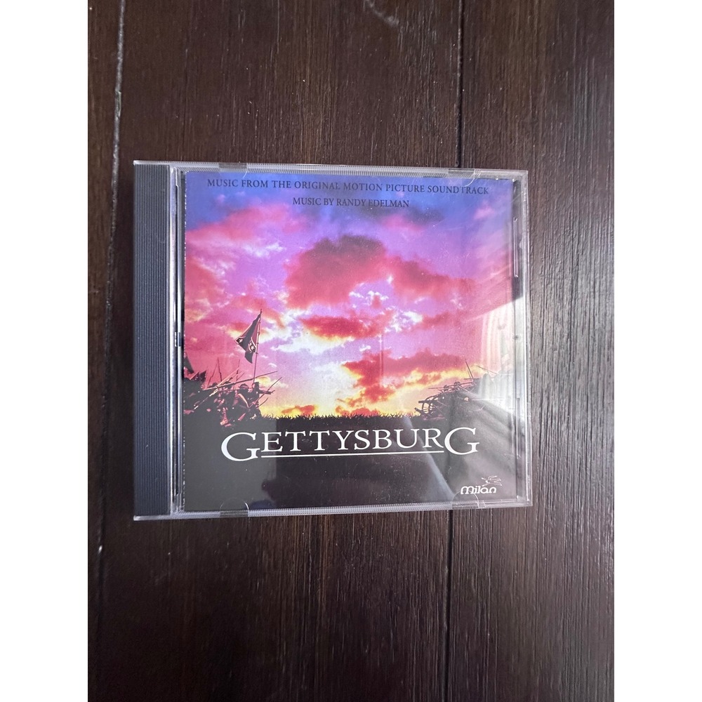 Gettysburg Movie Soundtrack CD Randy Edelman 1993 Milan 73138356542